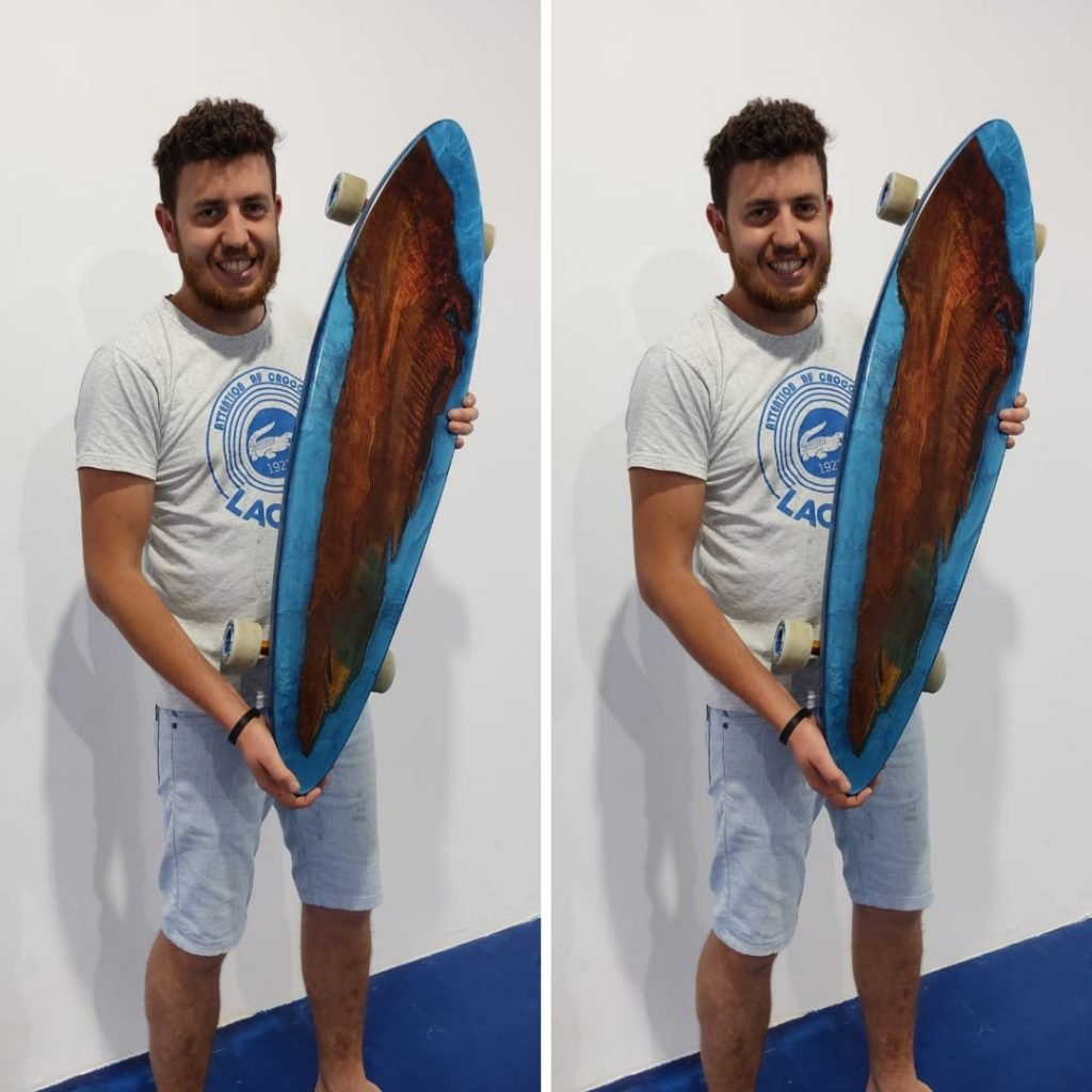 Mesa resinada - Curso mesa resinada