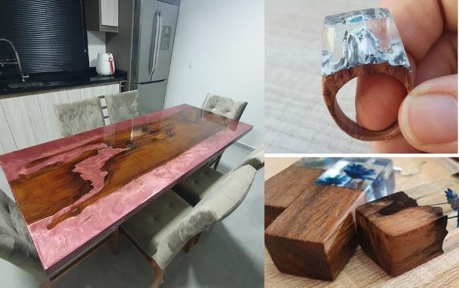 Combo Viver de Resina