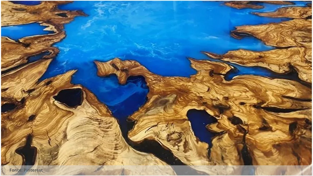 Mesa de jantar resina branca 6 lugares