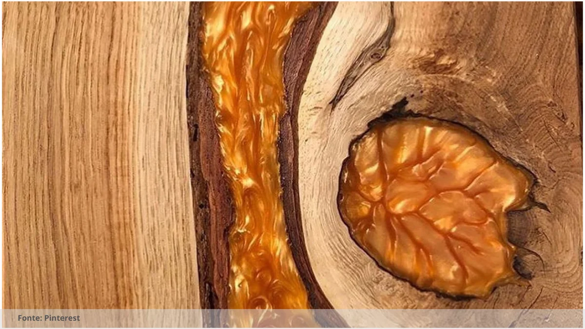 Mesa de madeira resina Mesa de madeira resina