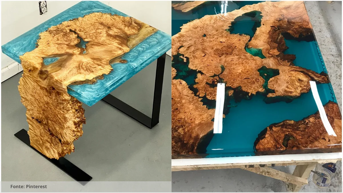 Mesa centro resina Mesa centro resina