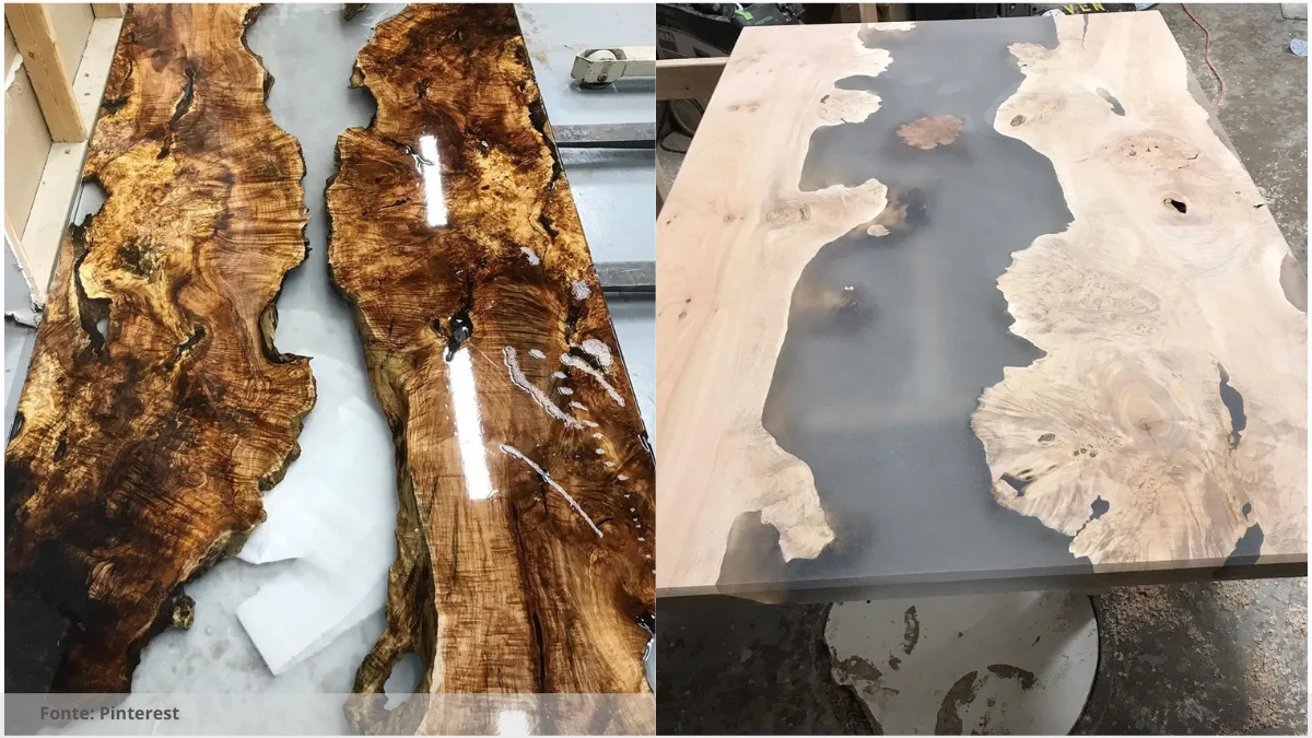 Como restaurar mesa de resina