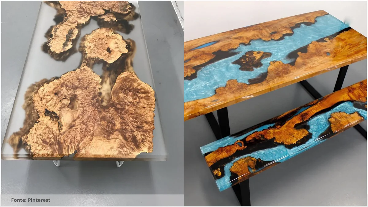 Como restaurar mesa de resina