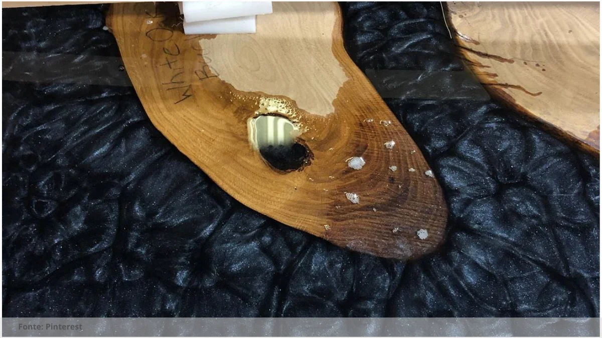 Mesa resina branca redonda