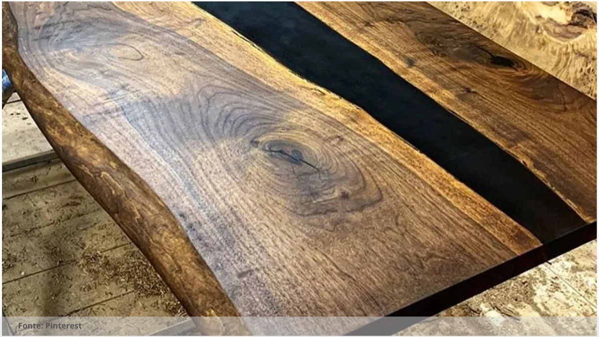 Mesa jantar resina off white