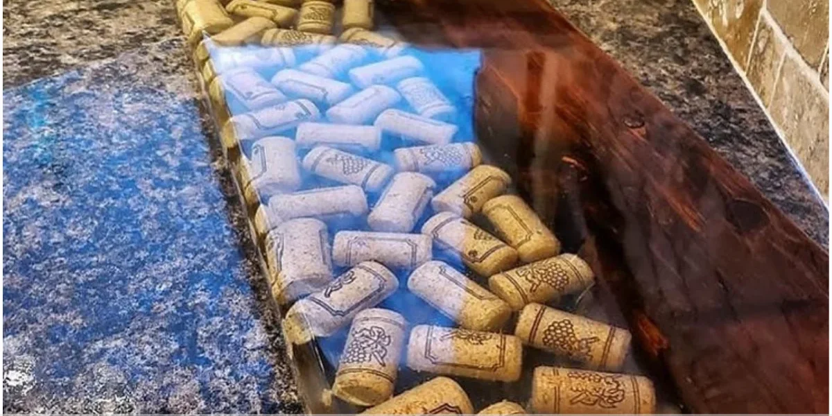 Mesa jantar resina off white