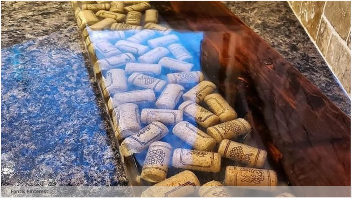 Mesa jantar resina off white