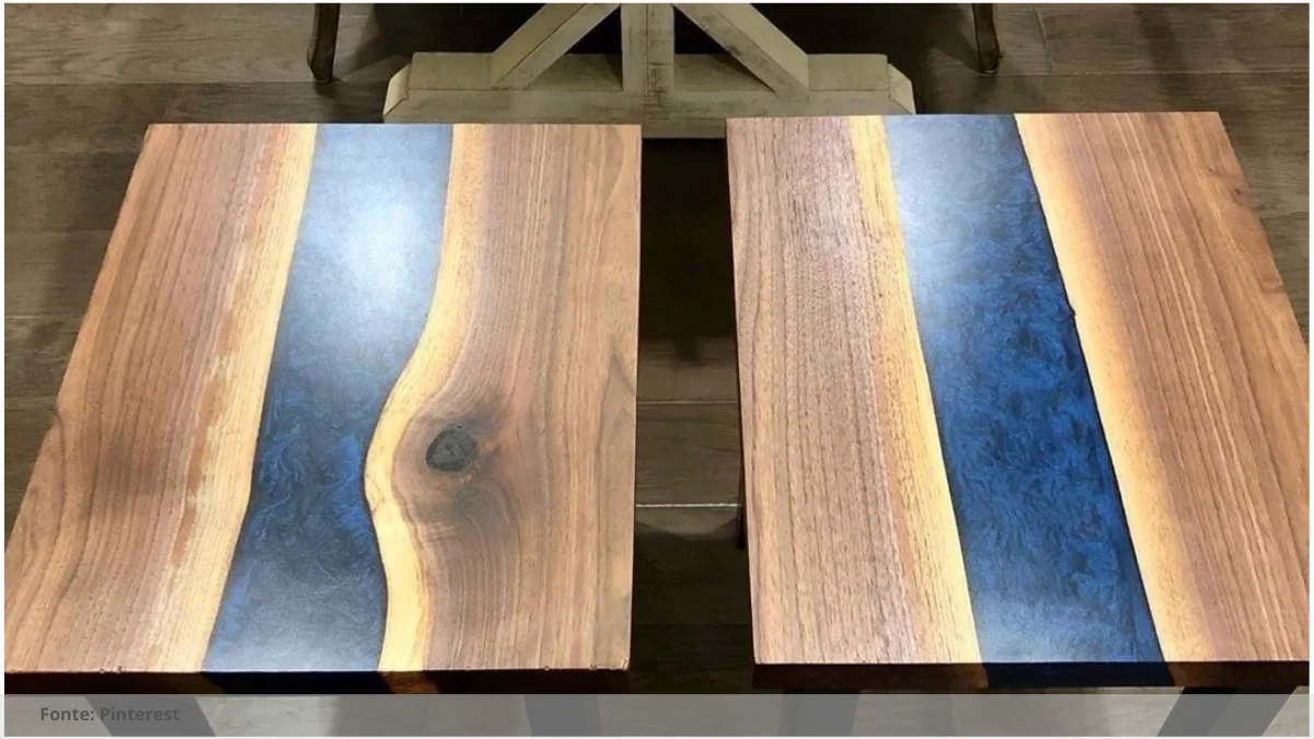 Mesa jantar laca resinada