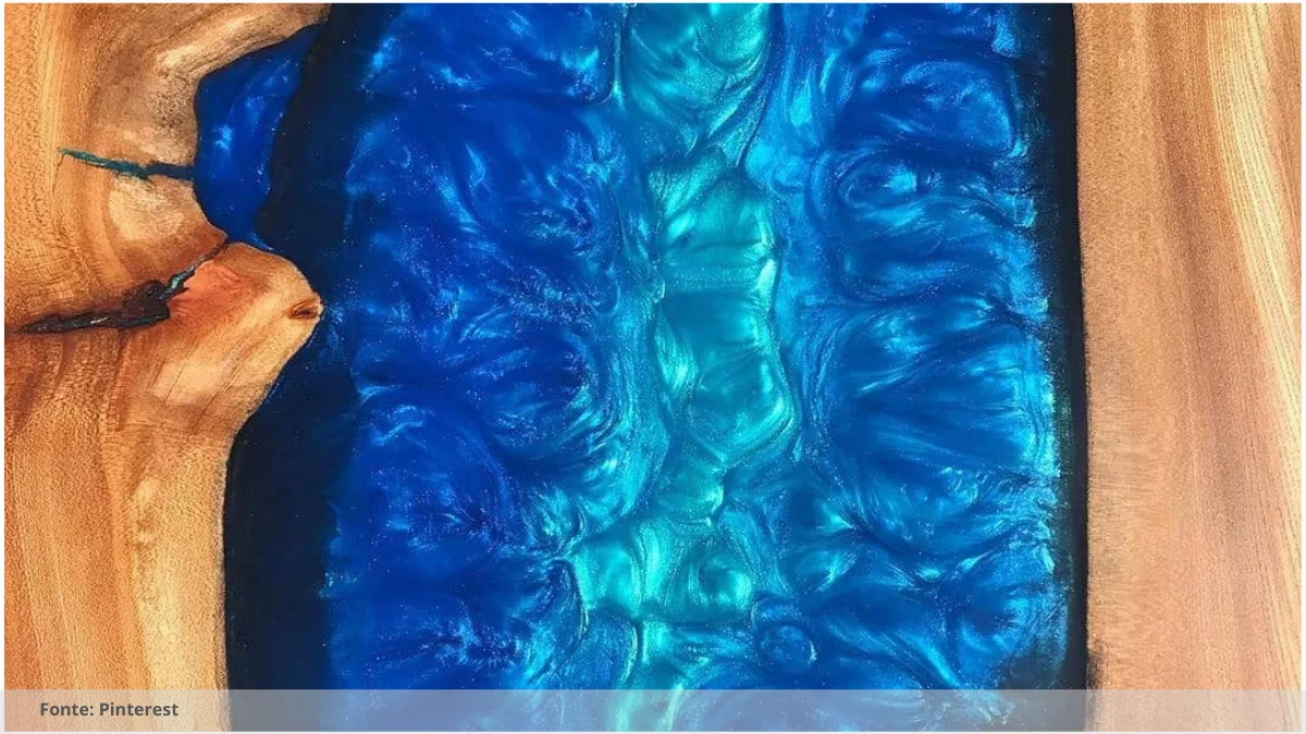 Mesa de resina praia Mesa de resina praia