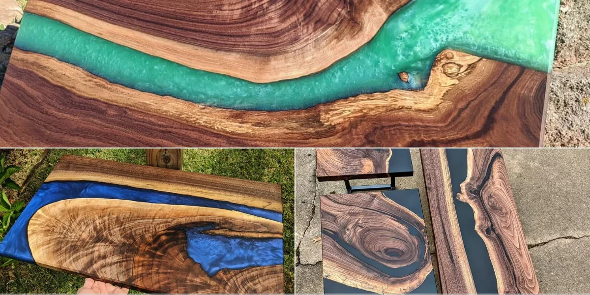 Como fazer tampo de mesa de resina