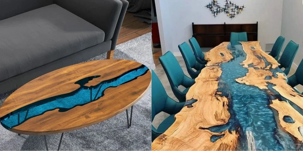 Qual a melhor resina para mesa de madeira