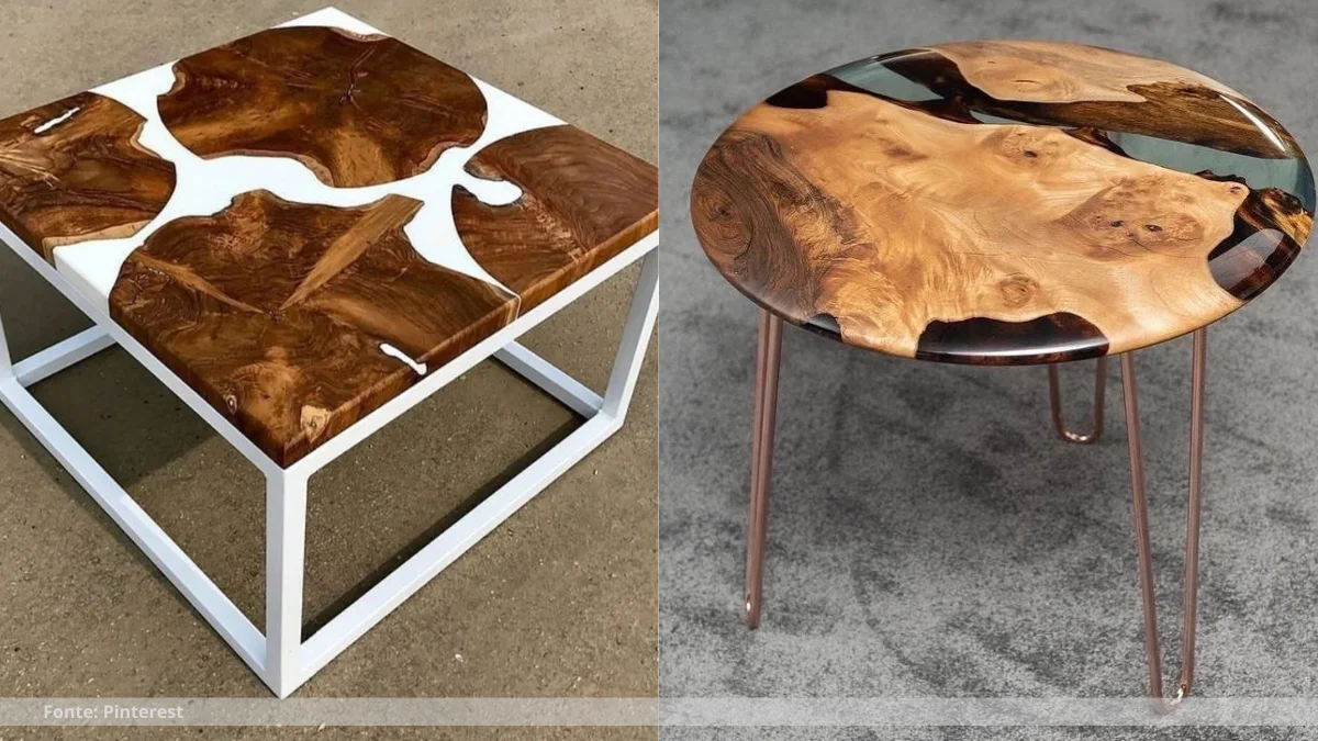 Qual resina usar para fazer mesa