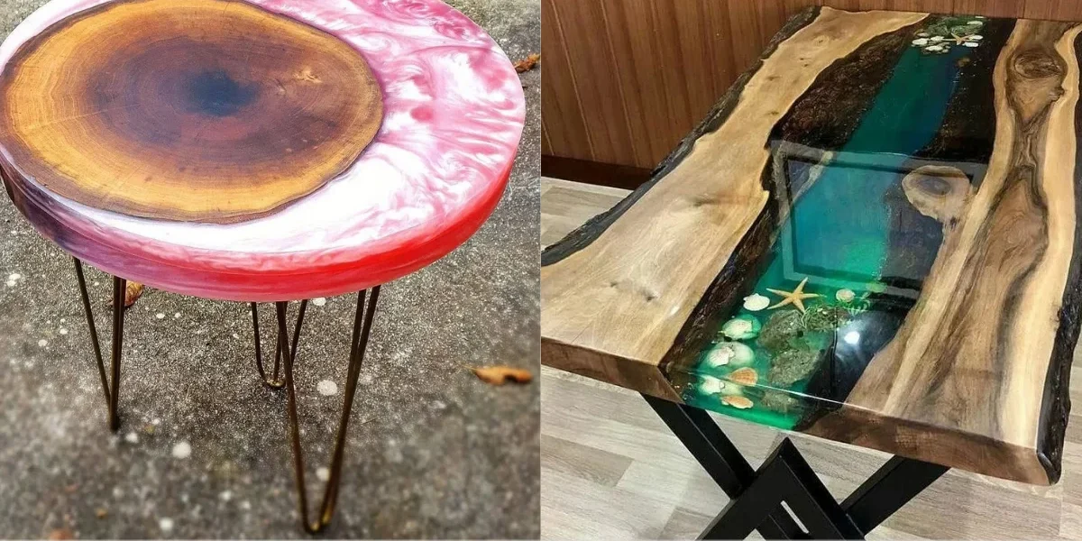 como fazer mesa com resina epoxi passo a passo