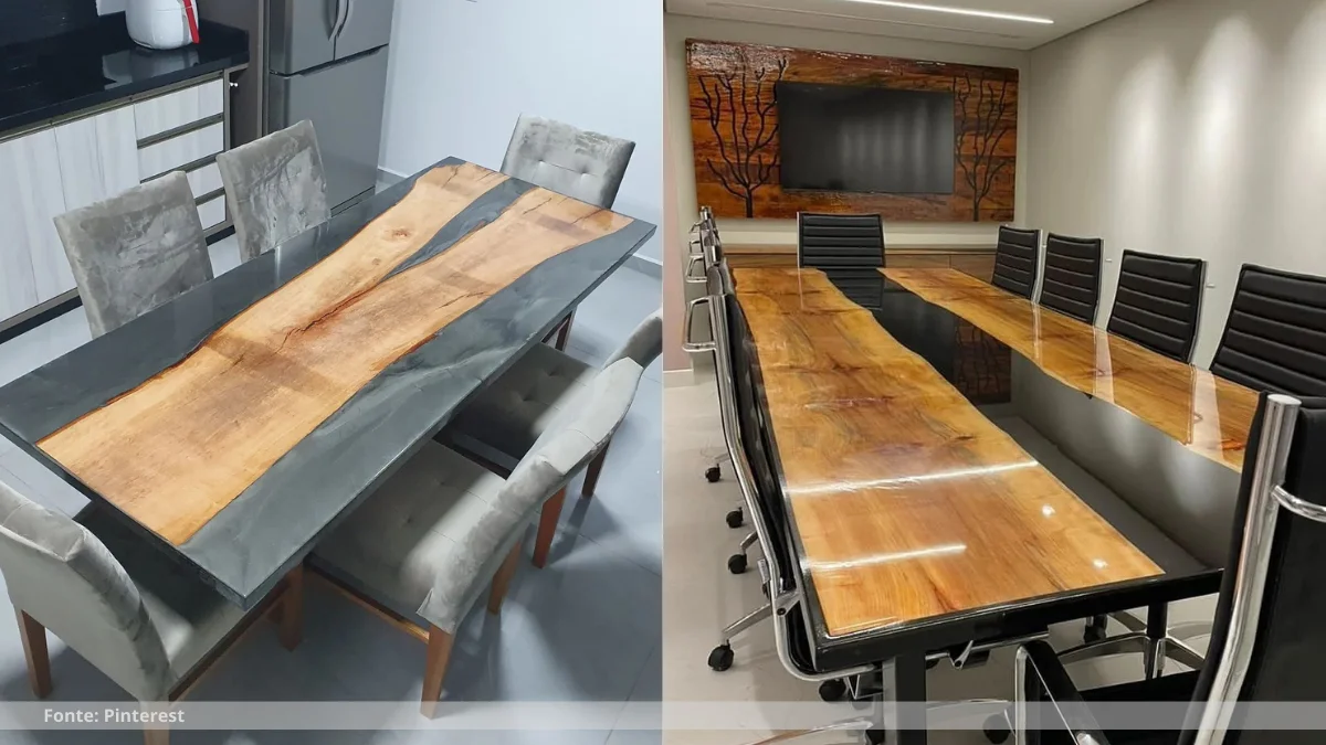 Resina epoxi para madeira