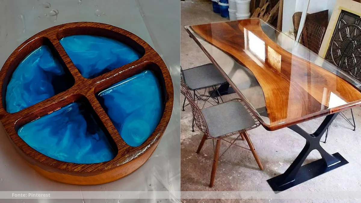 Resina para móveis