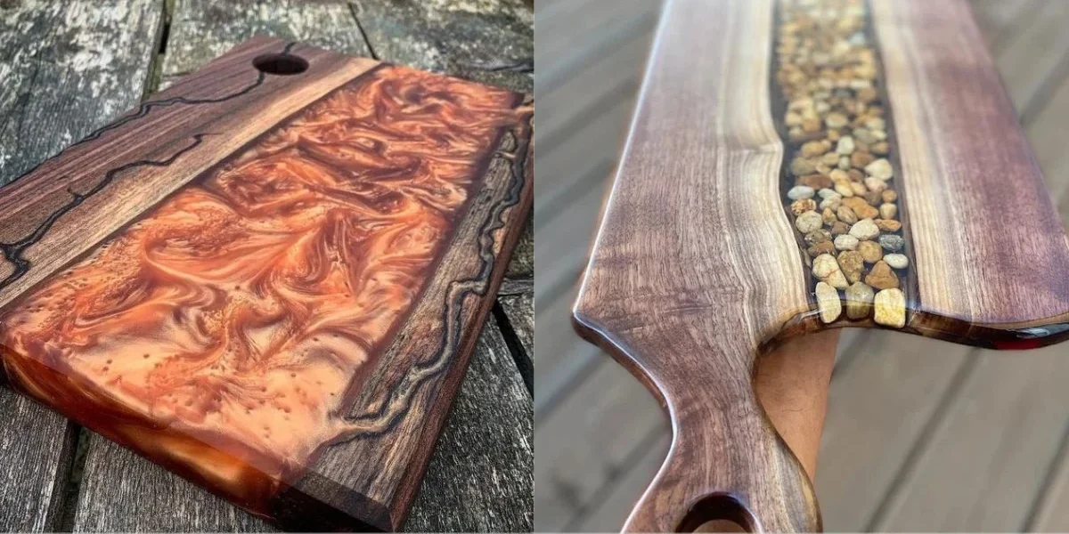 Trabalhando com resina epóxi