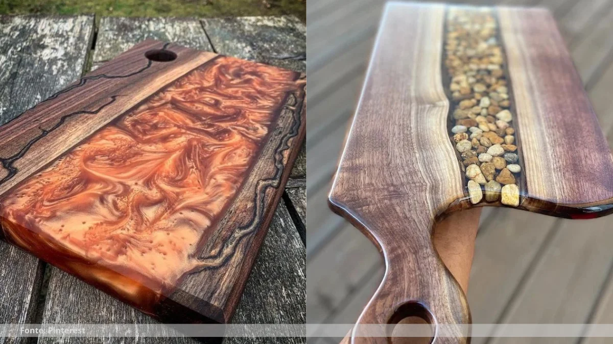 Trabalhando com resina epóxi