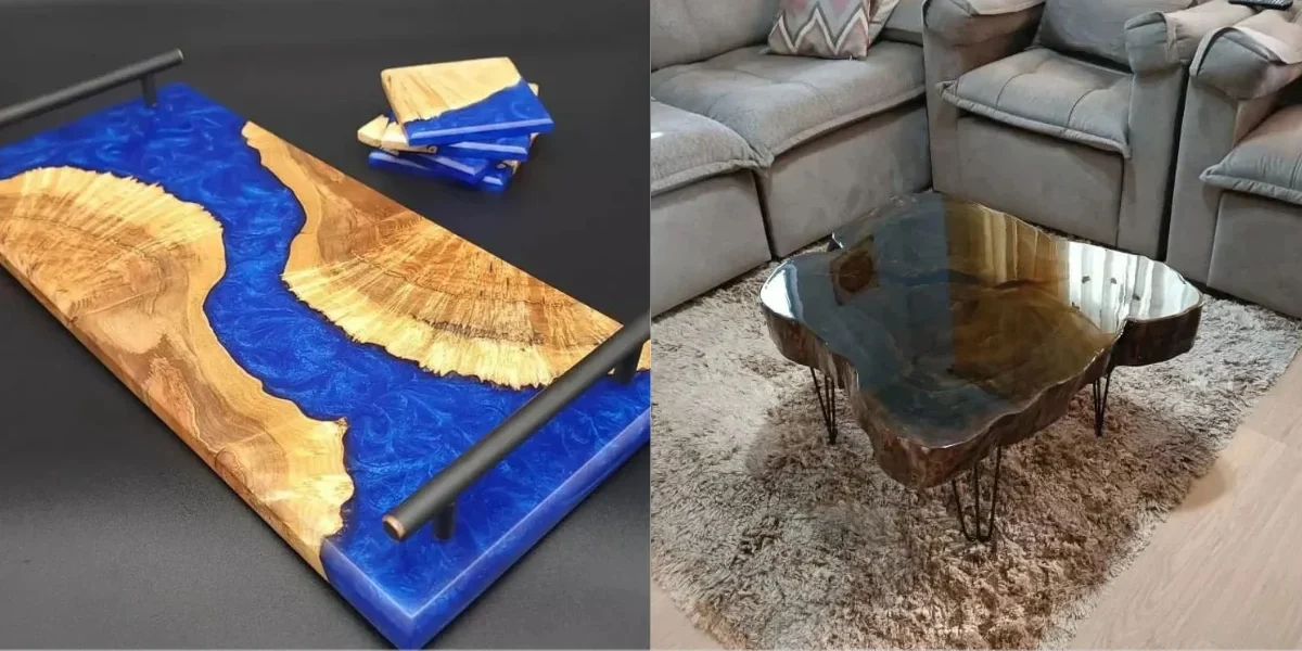 Trabalhar com resina