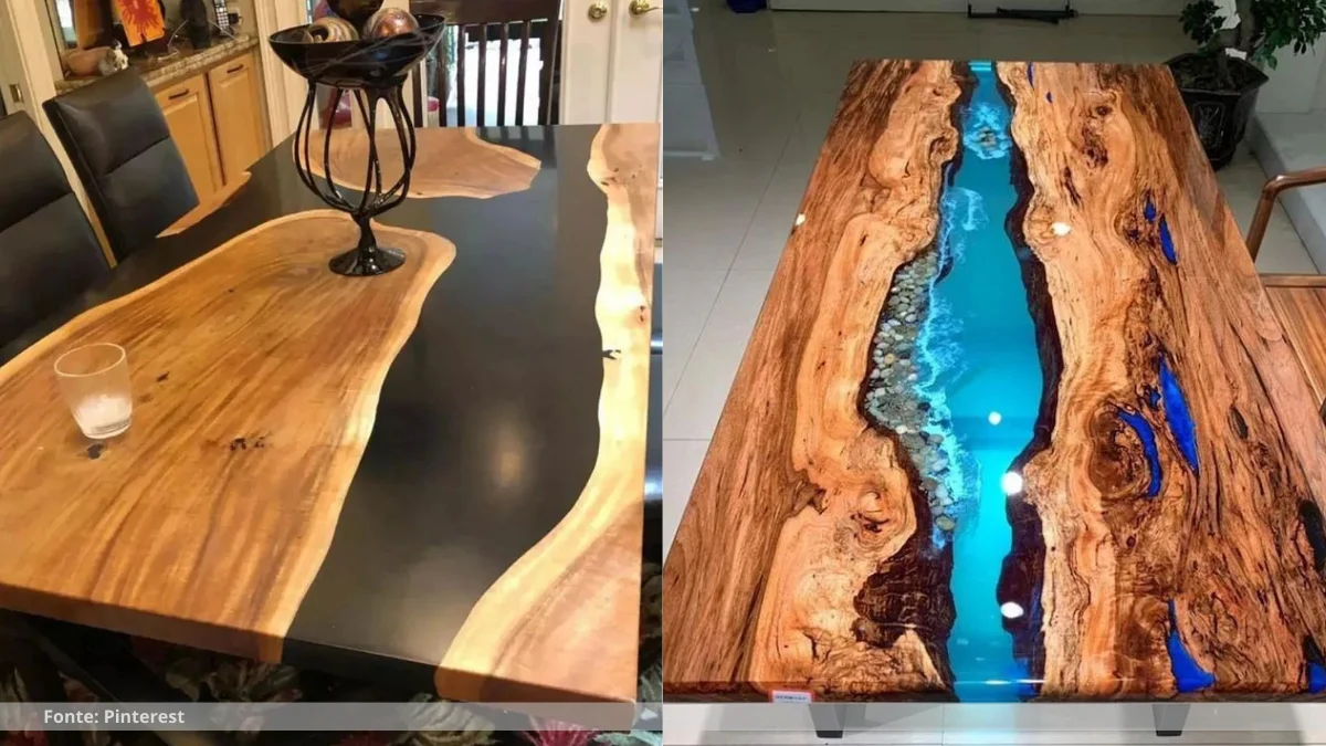 Trabalhar com resina epóxi