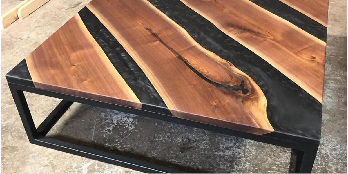 Mesa resinada passo a passo