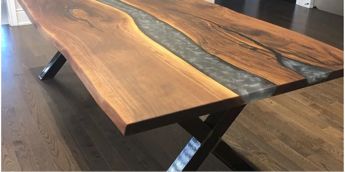 Mesa resinada preço