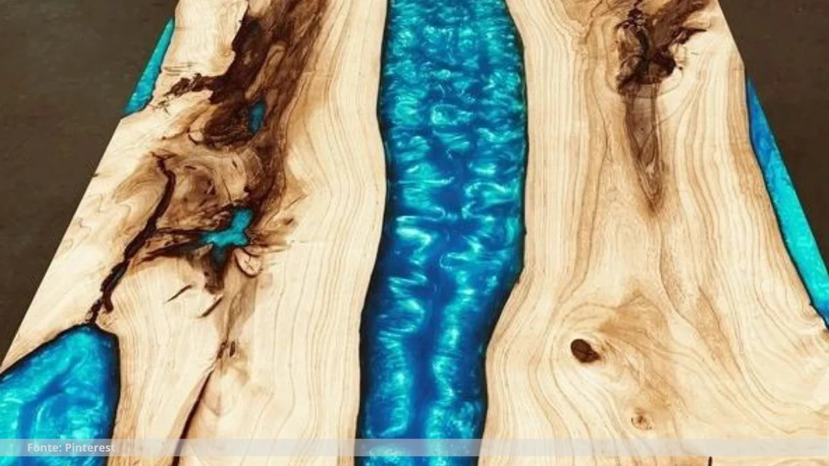 Molde de mesa para resina