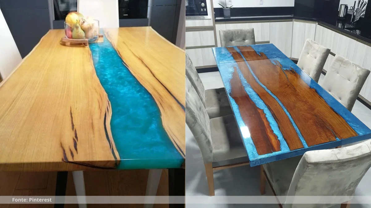 Molde para mesa de resina Molde para mesa de resina