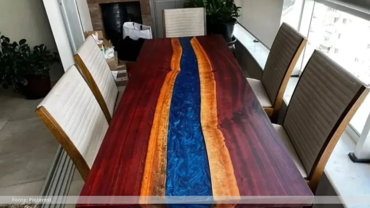 Molde para mesa de resina Molde para mesa de resina