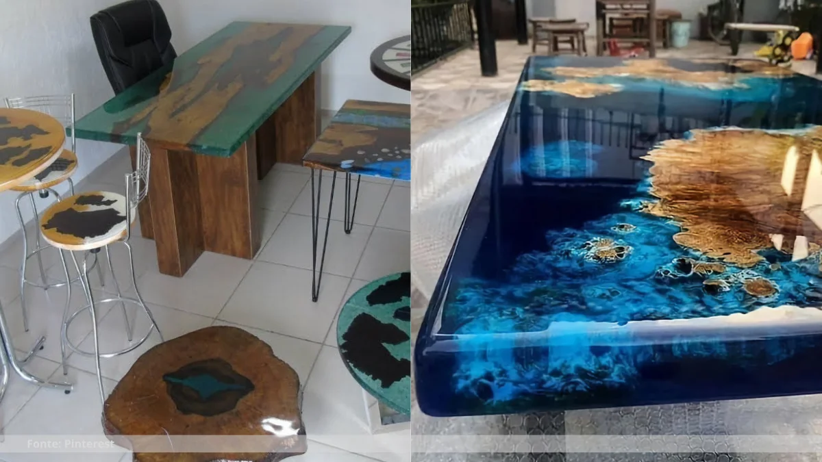 Moveis resinados Moveis resinados