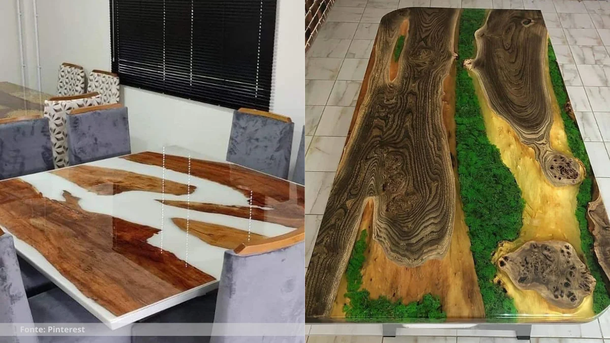 Mesas a resina