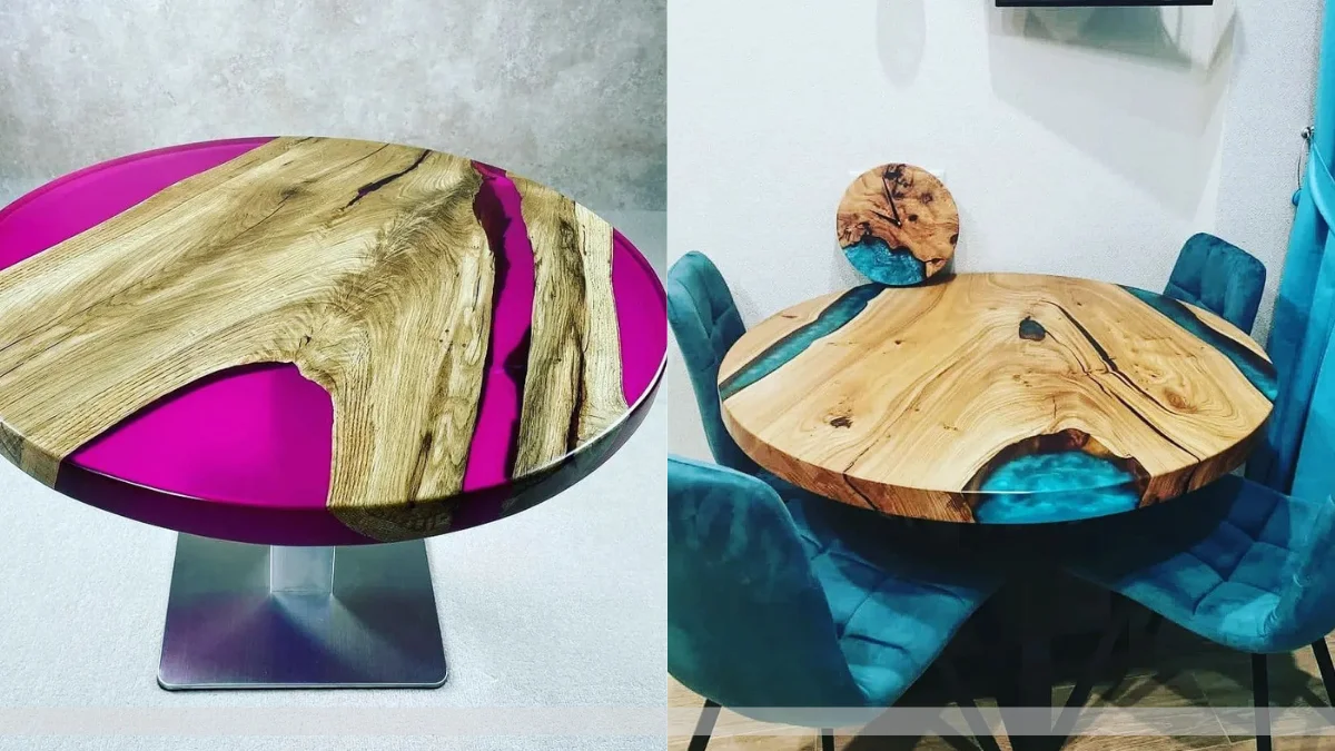 Mesas de epóxi Mesas de epóxi