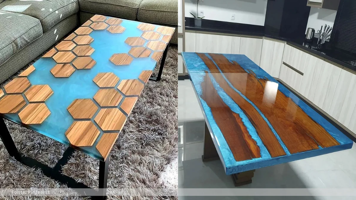 Mesa de epoxi Mesa de epoxi