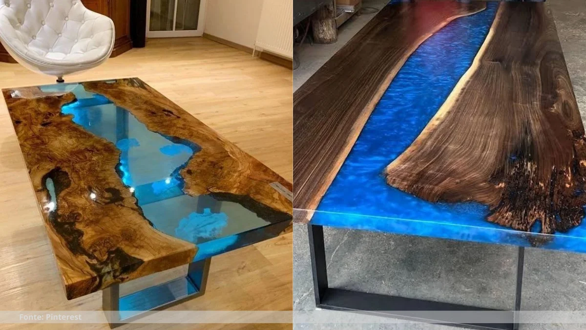 Mesa de epoxi Mesa de epoxi
