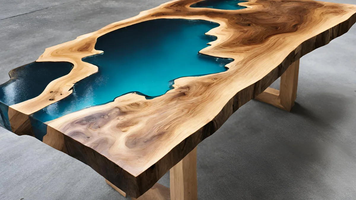 Estilos de decoração que combinam com mesas resinadas