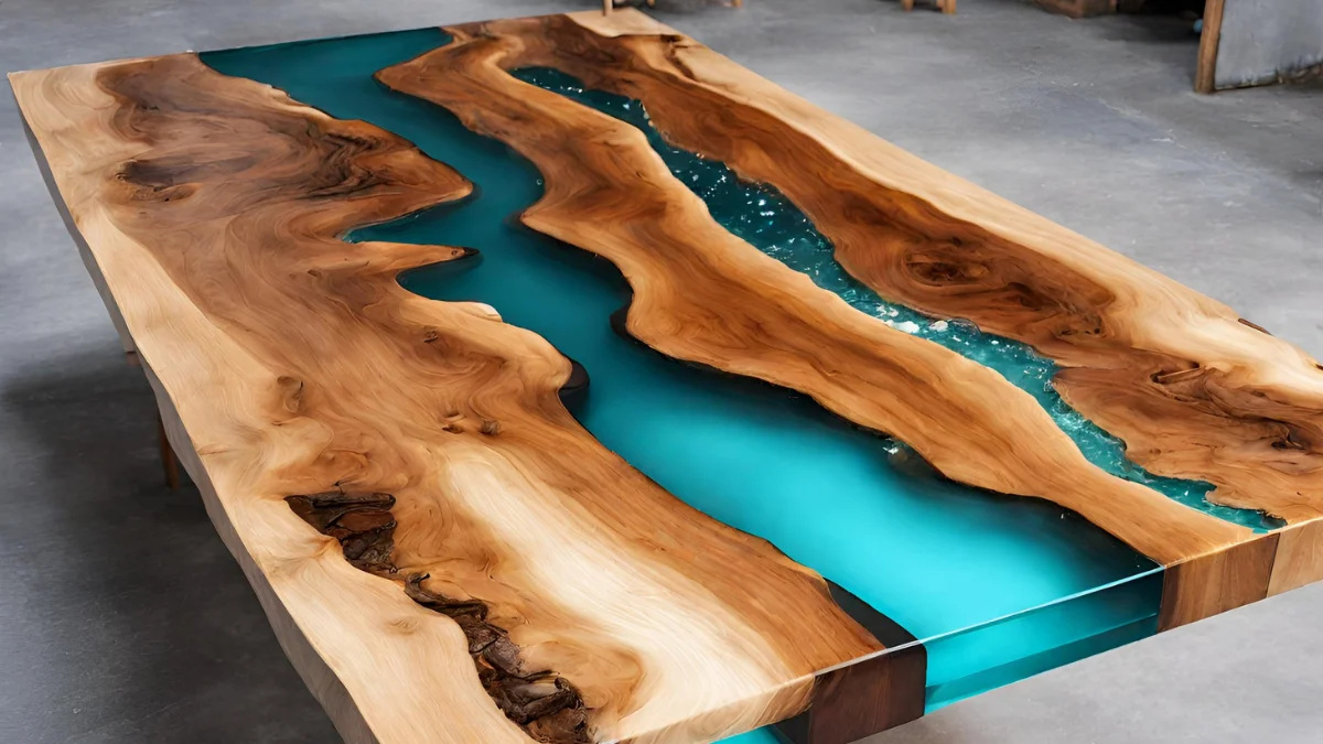 Como fazer mesa com resina Como fazer mesa com resina