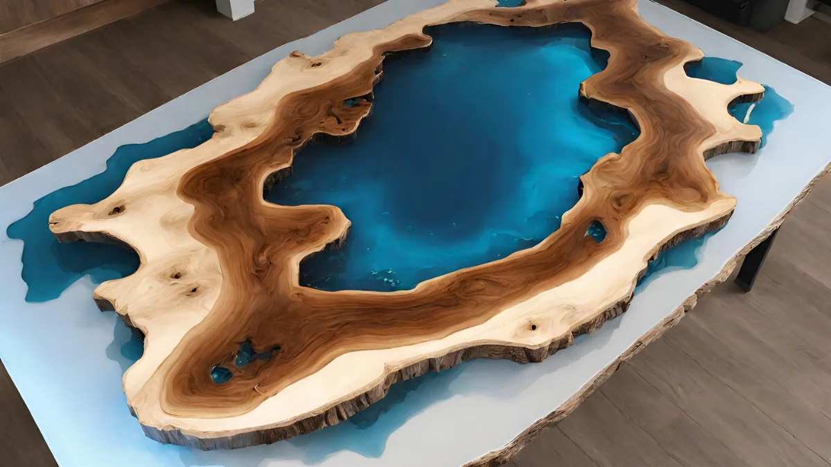 Como fazer mesa com resina Como fazer mesa com resina