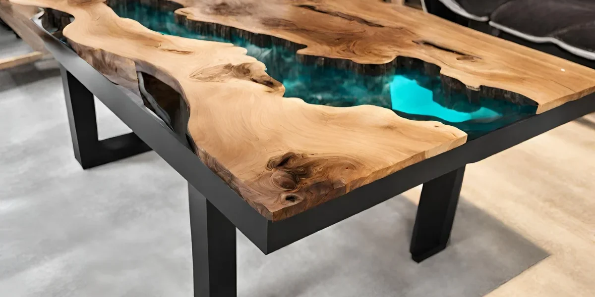 Como fazer mesa de resina passo a passo