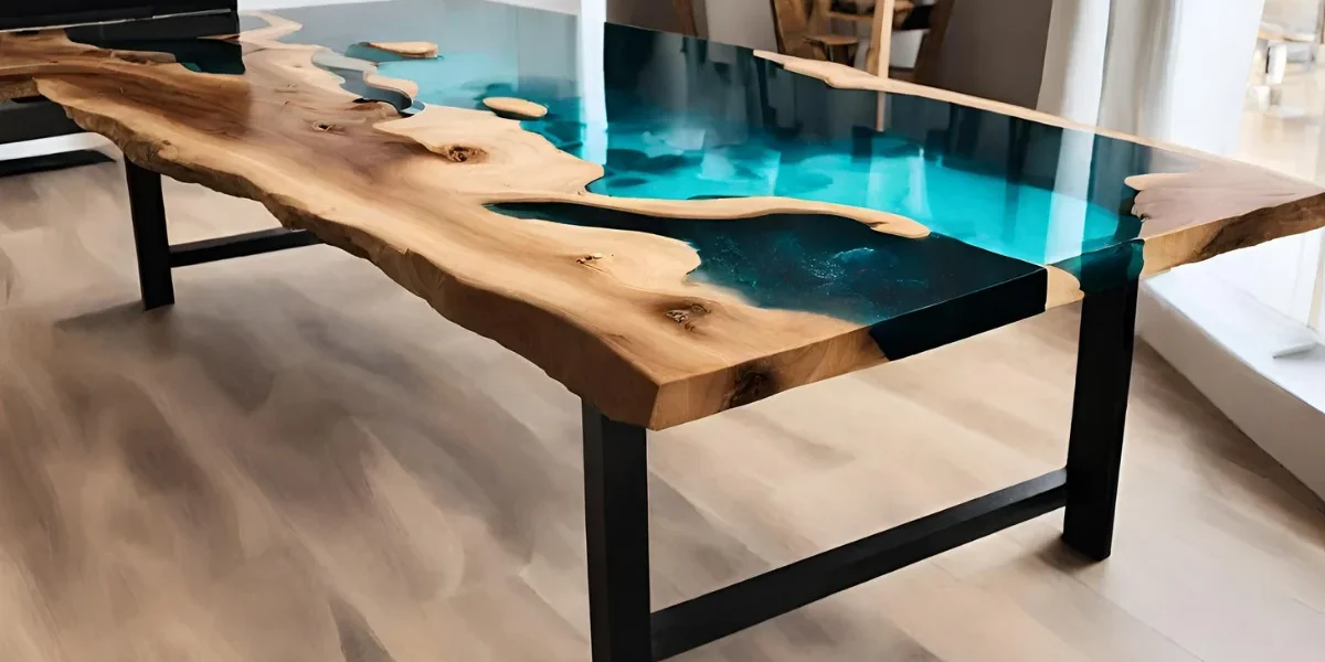 Como fazer uma mesa resinada