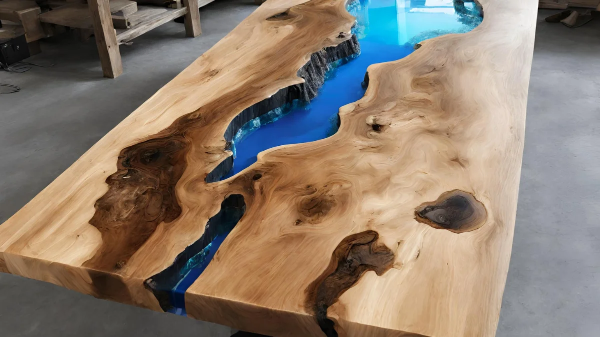 O que escurece resina