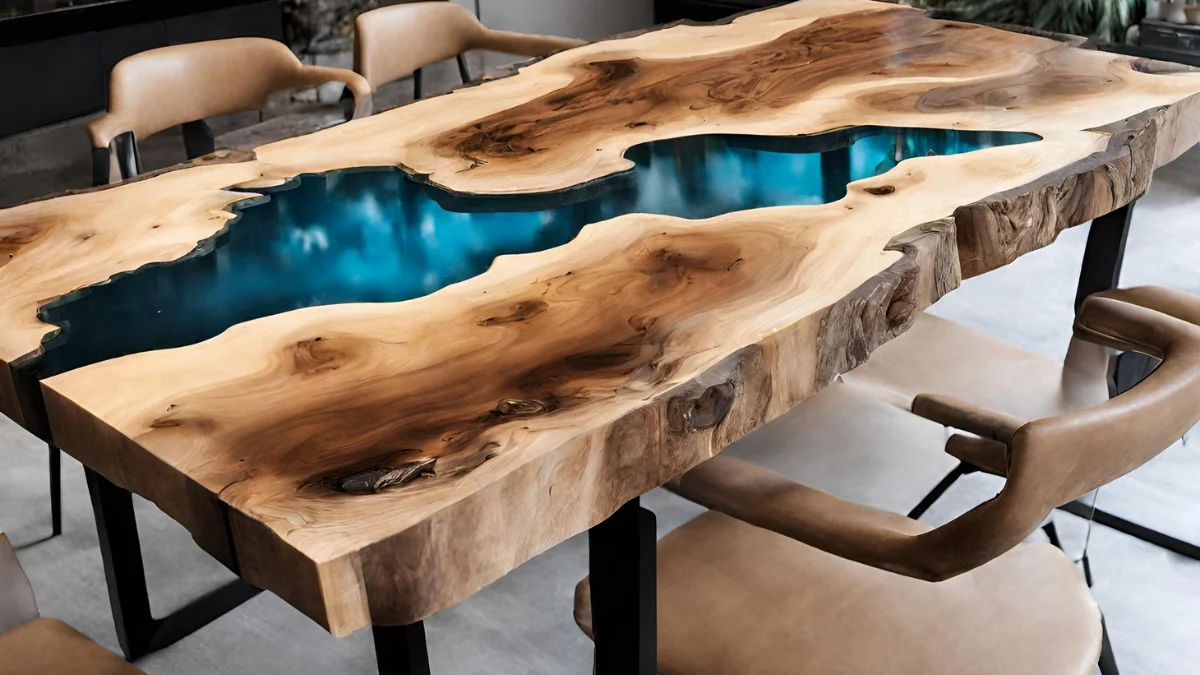 Mesa resinada de alto padrão