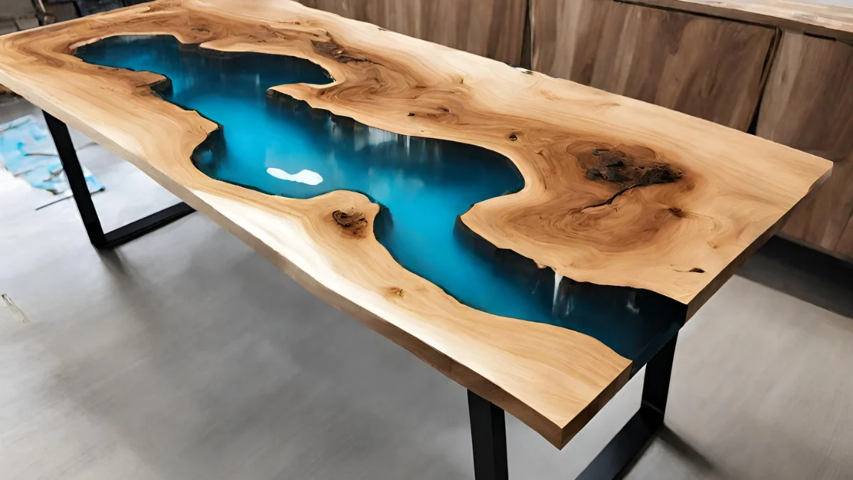 Mesa resinada de alto padrão