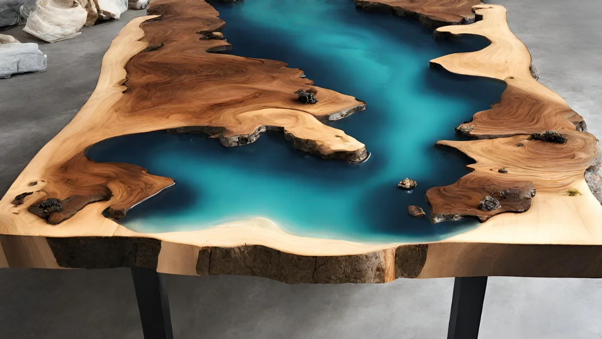 O que passar na resina para dar brilho