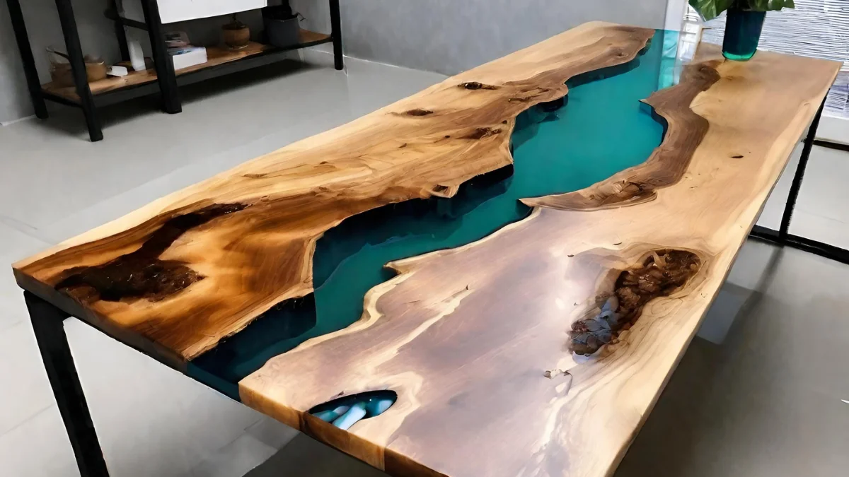 Pode usar qualquer corante na resina