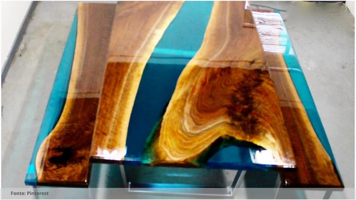 Mesa resinada para espaços de coquetel Mesa resinada para espaços de coquetel