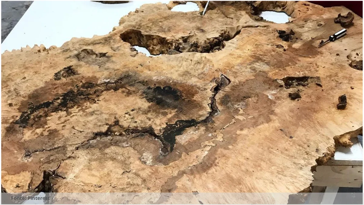 Mesa resinada para ambientes de cowork Mesa resinada para ambientes de cowork