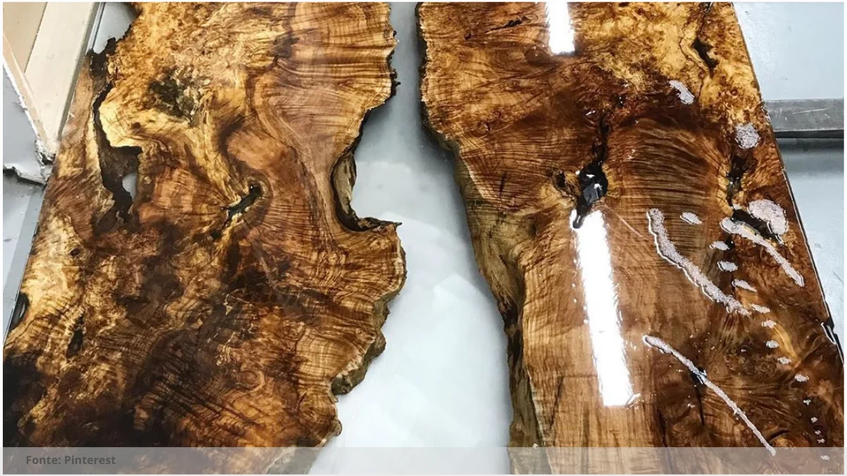 Mesa resinada para espaços de aprendizado