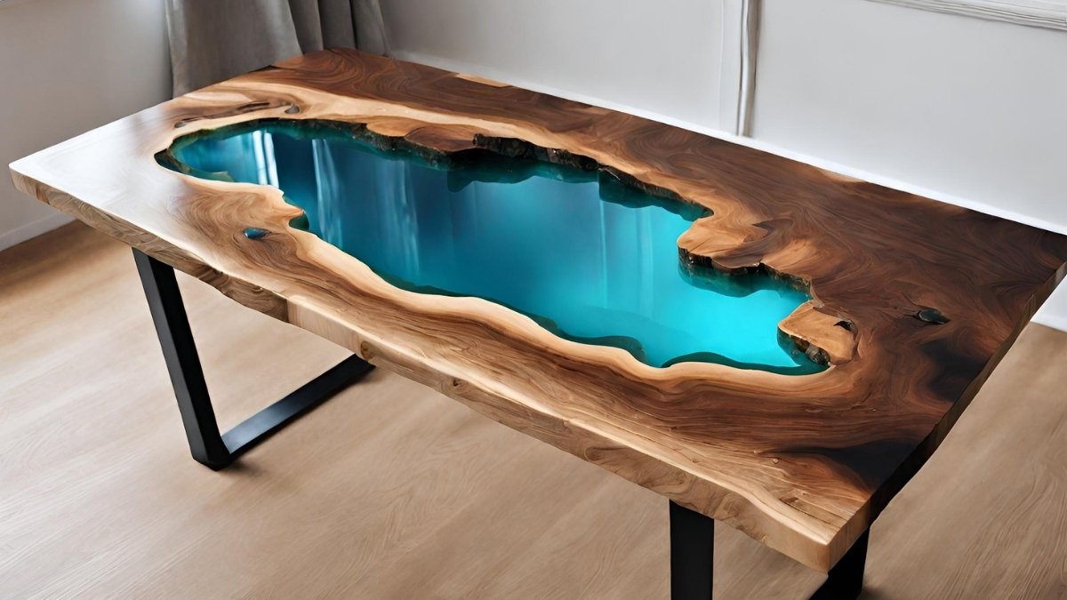 mesa de resina exclusiva