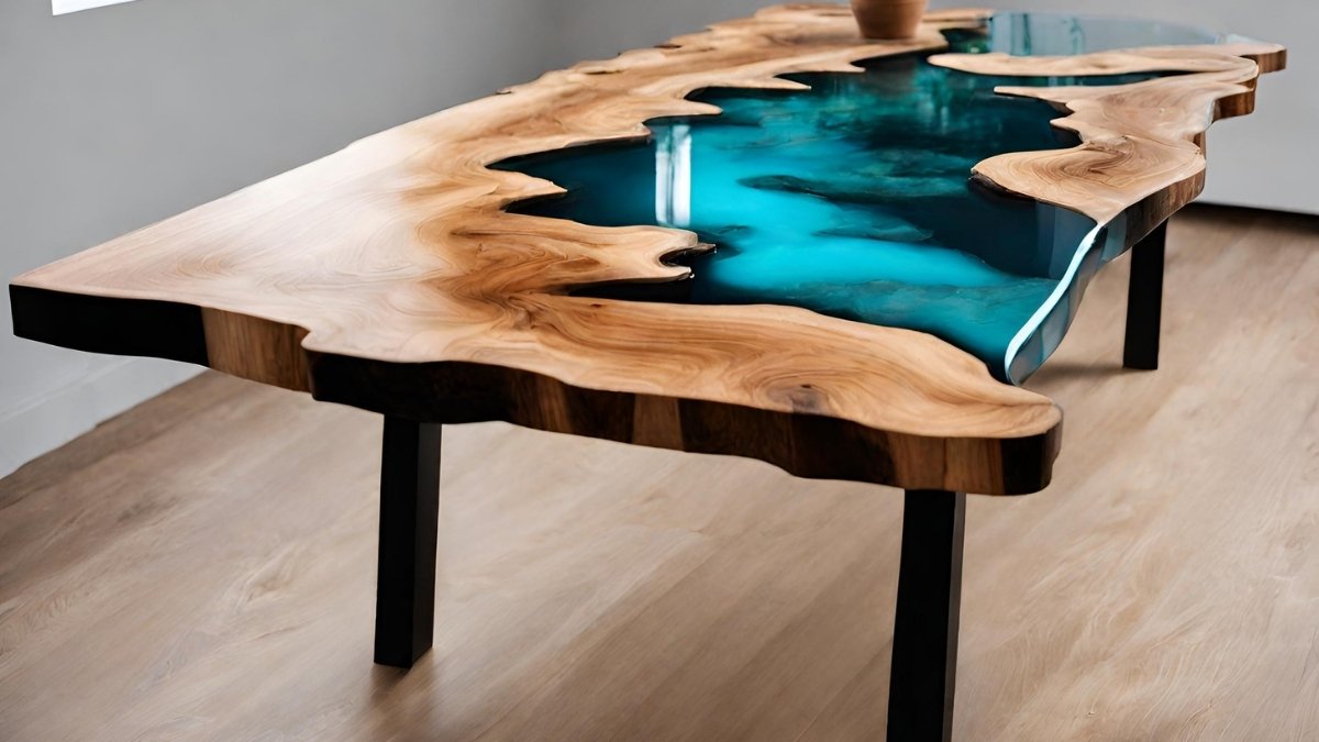 Qual resina epóxi usar em mesas com tampinhas de garrafa