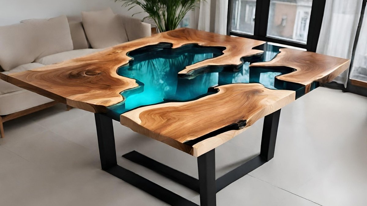 Curso de aplicação de resina epoxi em madeira