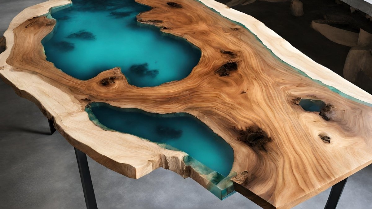 Curso de aplicação de resina epoxi em madeira